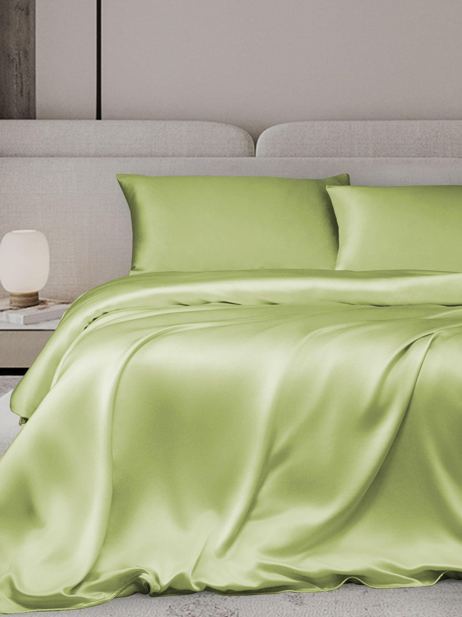 [Mintgroen] SilkSilky-NL 19Momme Bedding Set 001