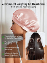 [Roze] SilkSilky-NL Slaapmutsen 004
