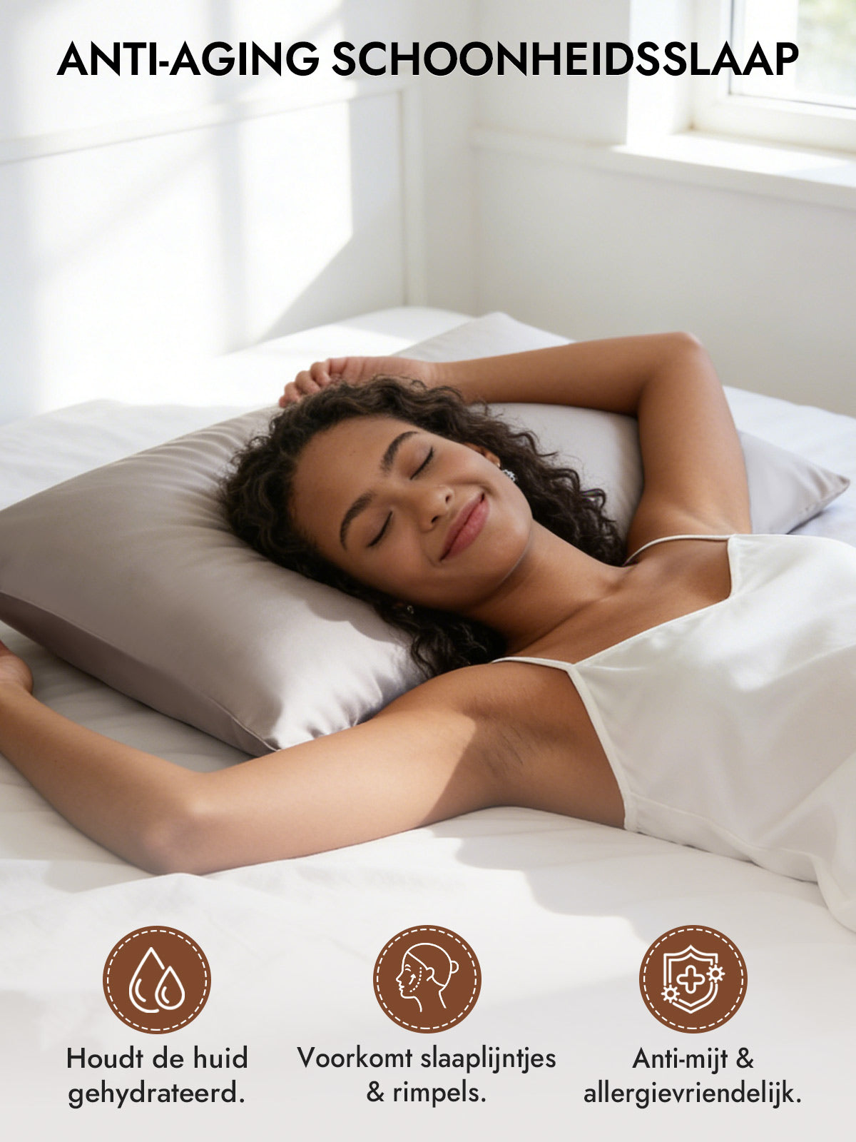 [Grijs] SilkSilky-NL 30Momme Pillowcase 003