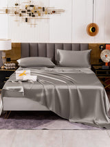 [Grijs] SilkSilky-NL 19Momme Bedding Set 005