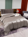 SilkSilky-NL 25Momme Duvet Cover Grijs 005