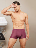 SilkSilky NL Zijde Gebreid Mens Underwear Wijn 003