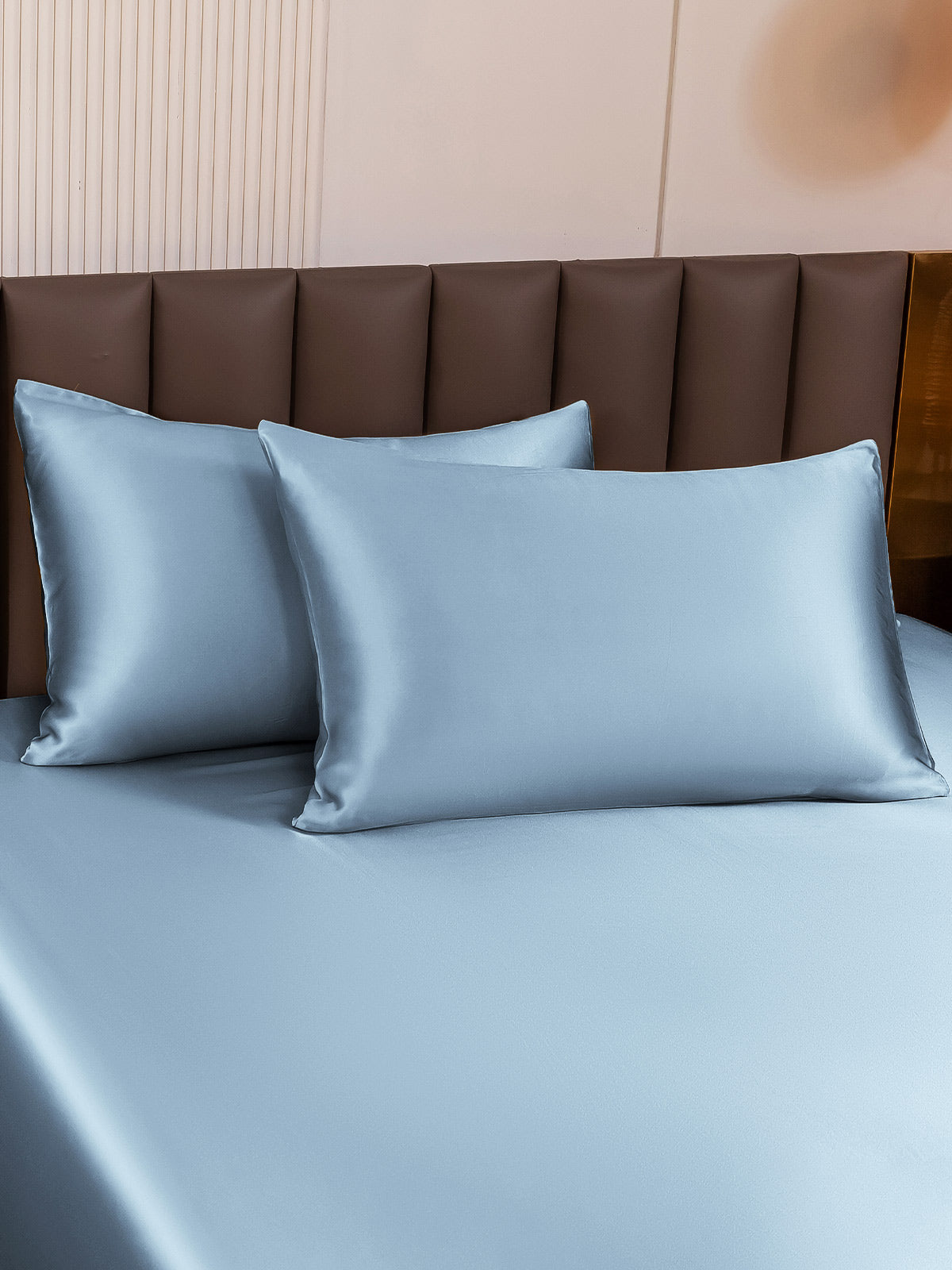 [Lichtblauw] SilkSilky-NL 19Momme Pillowcase 001