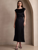 [Zwart] SilkSilky-NL 19Momme Rok 005