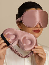 [Bleek Mauve] SilkSilky-NL Oogmasker 001
