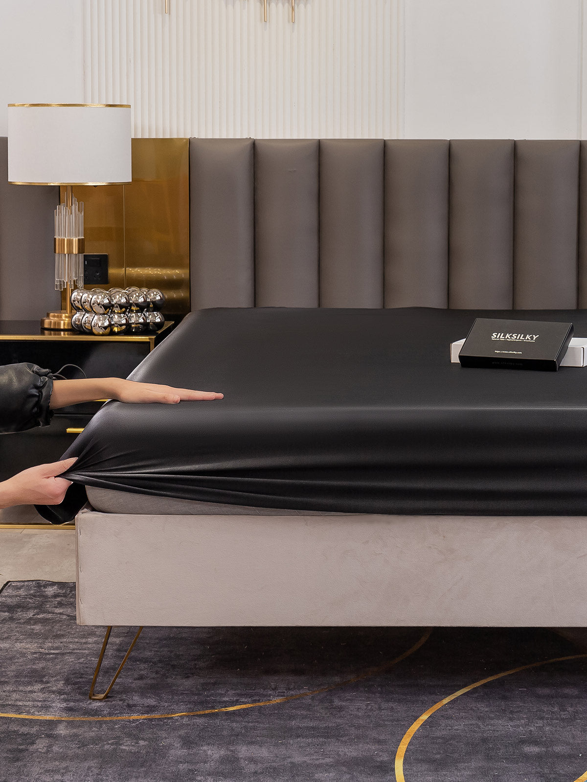 19Momme Moerbei Zijde Naadloze Hoeslaken