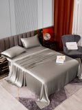 SilkSilky NL 22Momme Pure Silk Bedding Set Grijs 002