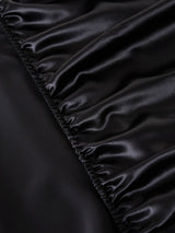 [Zwart] SilkSilky-NL 25Momme Sheet 003