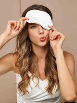 [Wit] SilkSilky-NL Oogmasker 003