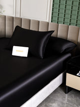 [Zwart] SilkSilky-NL 25Momme Bedding Set 006