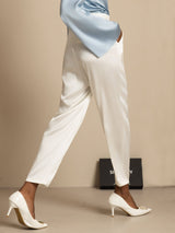 [Wit] SilkSilky-NL 19Momme Zijde Womens Pants 002