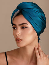 [Koningsblauw] SilkSilky-NL Haartulband 003