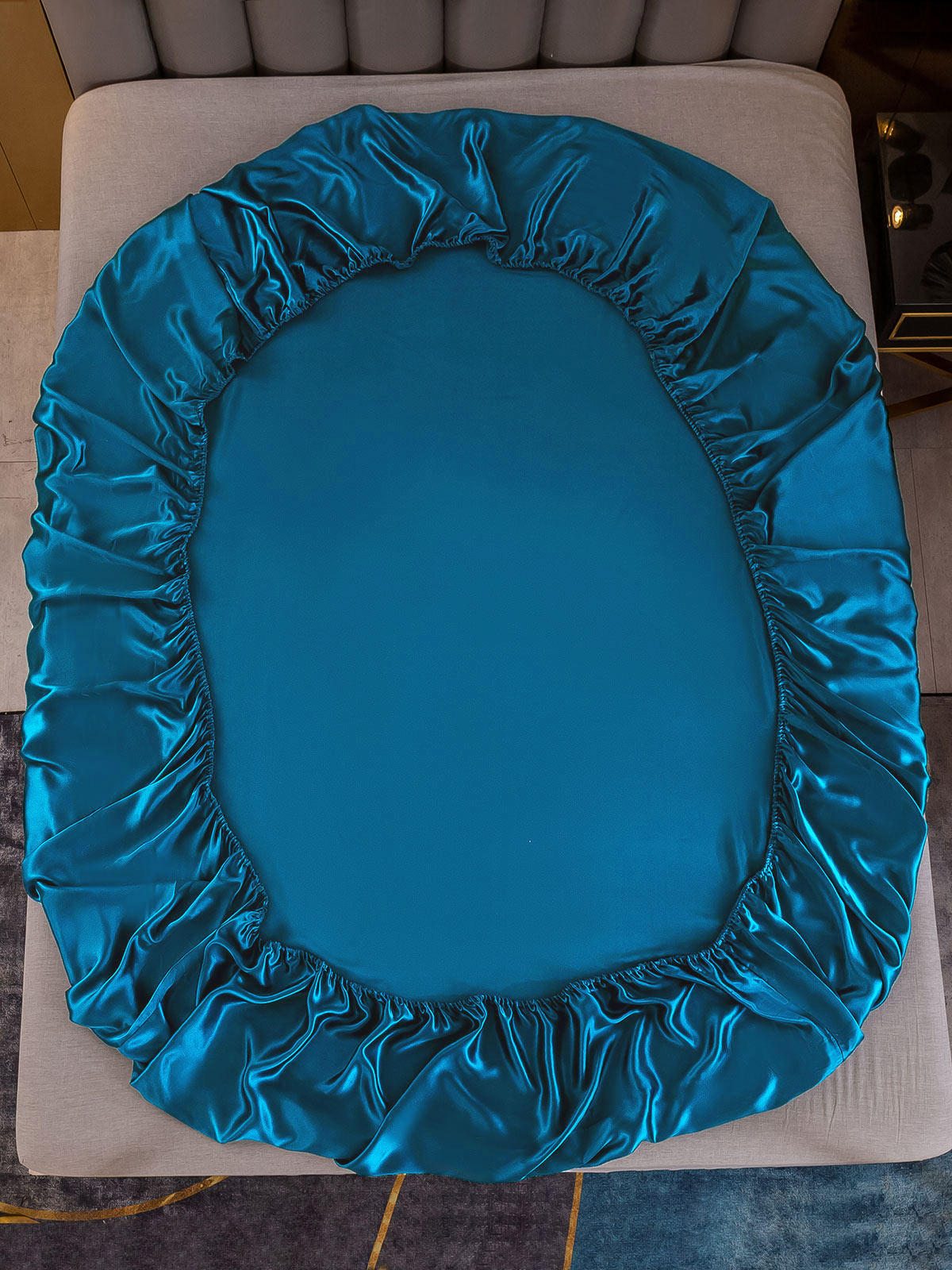 [Koningsblauw] SilkSilky-NL 25Momme Sheet 003