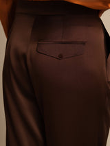 [Pure Chocolade] SilkSilky-NL 19Momme Zijde Womens Pants 003