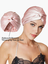 [Roze] SilkSilky-NL Slaapmutsen 004