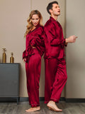 Paar Pure Zijden Pyjama Sets (totaal 4 stks)