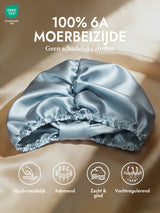 [Lichtblauw] SilkSilky-NL Slaapmutsen 002