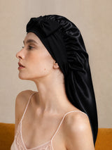[Zwart] SilkSilky-NL Slaapmutsen 001
