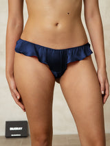 [Donkerblauw] SilkSilky-NL Ondergoed 004