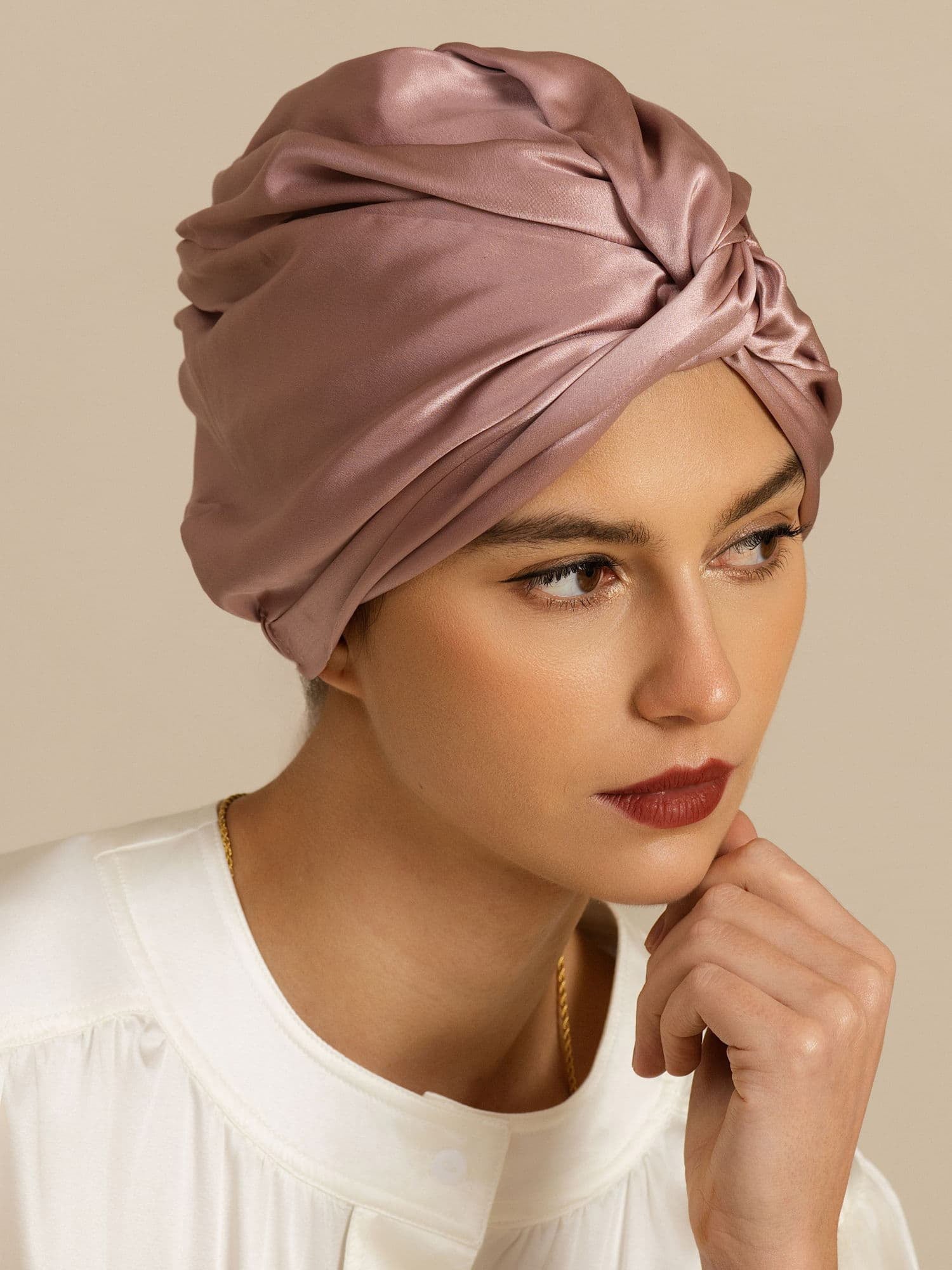 [Bleek Mauve] SilkSilky-NL Slaapmutsen 001