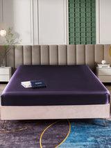 [Donkerpaars] SilkSilky-NL 22Momme Sheet 001