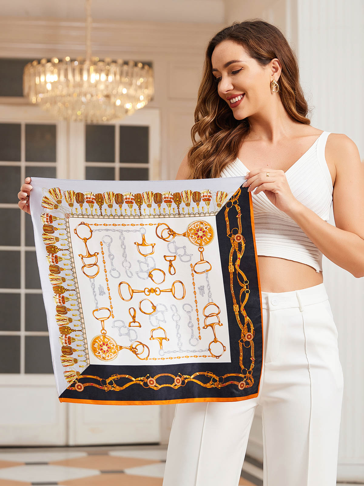 [P038] SilkSilky-NL Scarf 001,