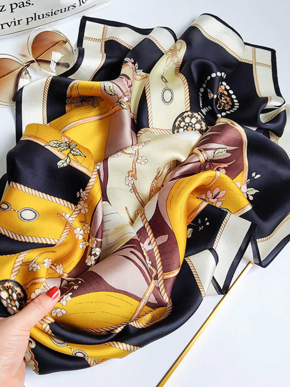 [P010] SilkSilky-NL Scarf 004,