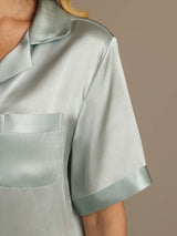 [Lichtblauw] SilkSilky-NL Womens Pajamas 008,