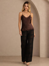 [Bruin] SilkSilky-NL V Neck Cami-Top 006
