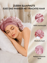 [Roze] SilkSilky-NL Slaapmutsen 005