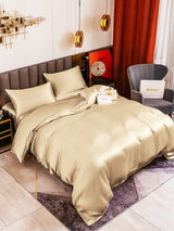 [Beige] SilkSilky-NL 19Momme Bedding Set 001