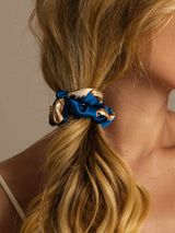 [Navy Draak] SilkSilky-NL Scrunchie 002