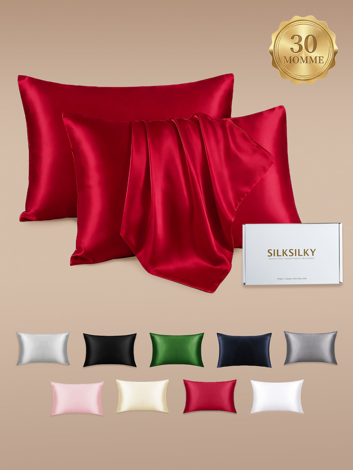 [Wijn] SilkSilky-NL 30Momme Pillowcase 001