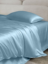 [Lichtblauw] SilkSilky-NL 19Momme Bedding Set 003