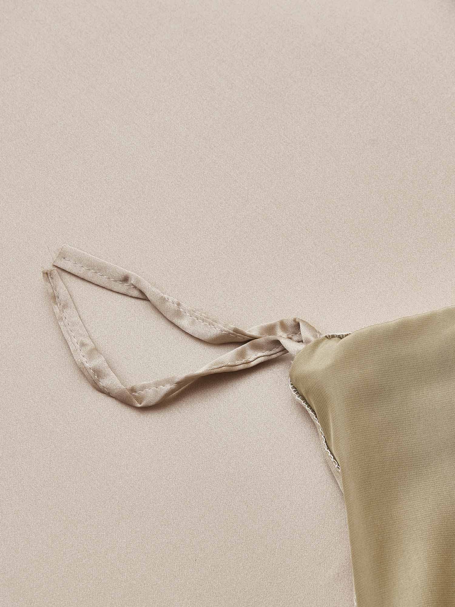 [Beige+Khaki] SilkSilky-NL 22Momme Bedding Set 007