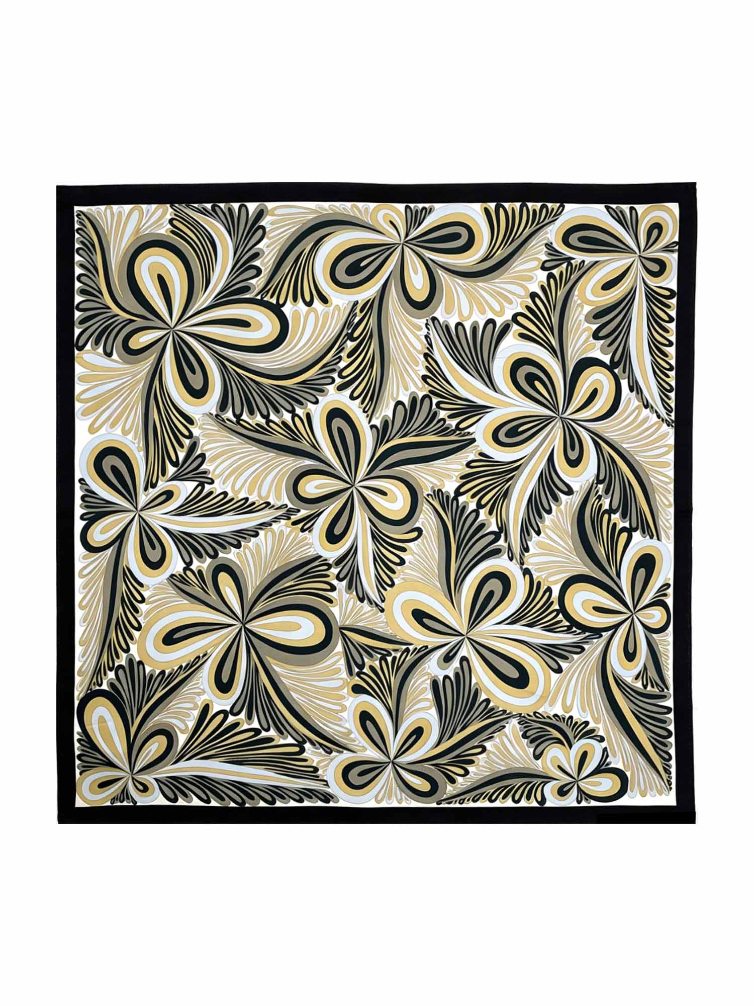 [P110] SilkSilky-NL Pure Silk Scarf 001