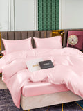 SilkSilky NL 25Momme Pure Silk Bedding Set Roze 002