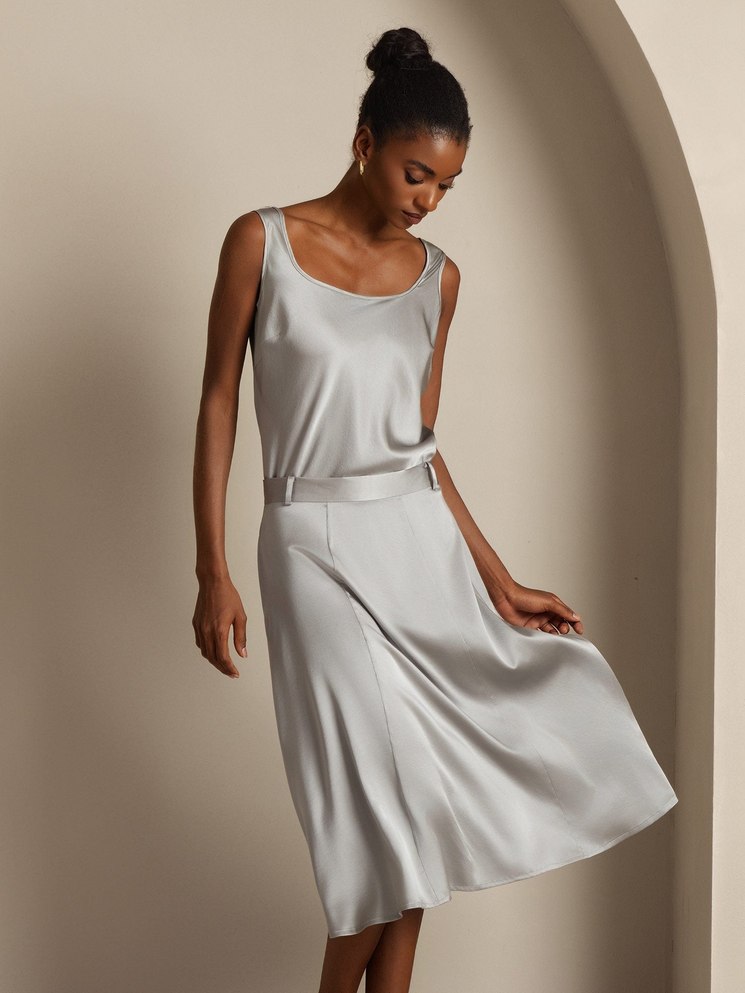 [Griffin Grijs] SilkSilky-NL 19Momme Zijde Camisoles 005,