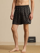 [Zwarte Ketting] SilkSilky-NL Mens Sleep Bottoms 001