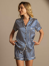 [Donkerblauw] SilkSilky-NL Womens Pajamas 004,