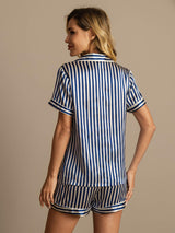 [Donkerblauw] SilkSilky-NL Womens Pajamas 002,