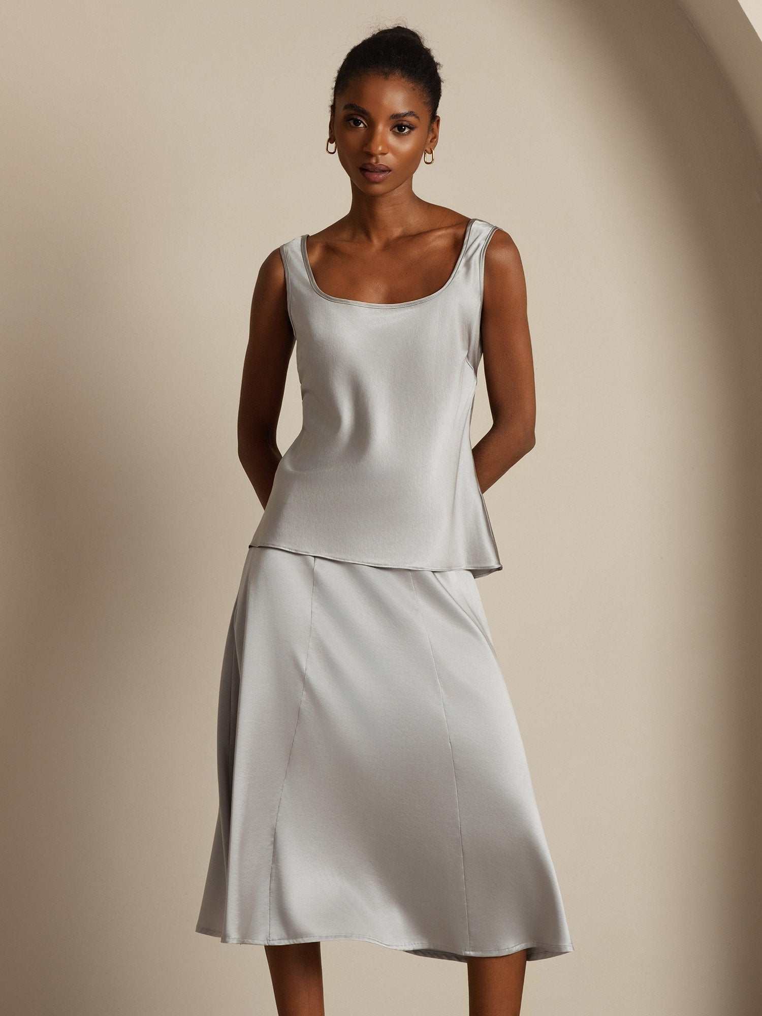 [Griffin Grijs] SilkSilky-NL 19Momme Zijde Camisoles 003,