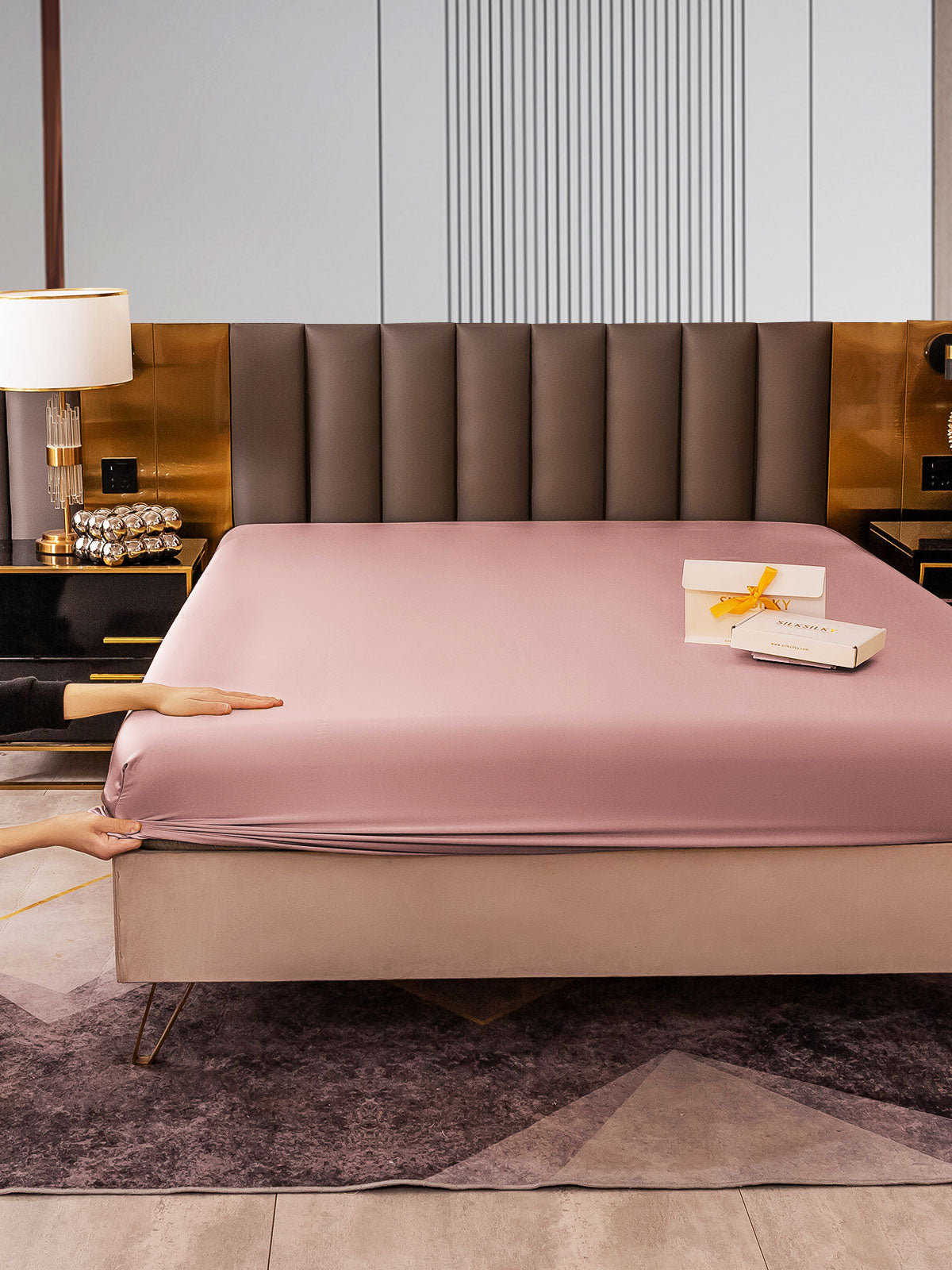 [Perzikhuid] SilkSilky-NL 22Momme Sheet 006