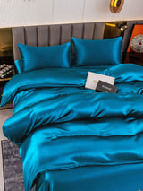 [Koningsblauw] SilkSilky-NL 19Momme Bedding Set 003