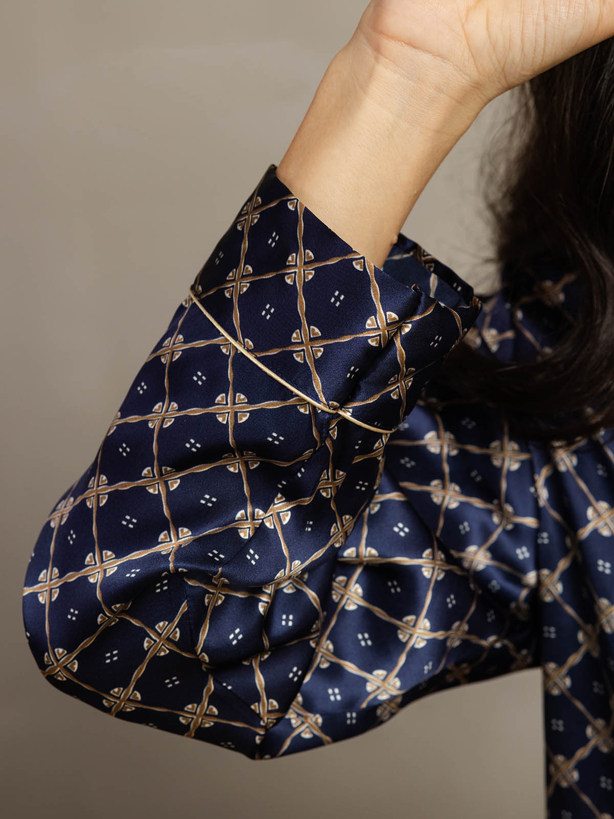 [Marine Ketting] SilkSilky-NL Womens Pajamas 007