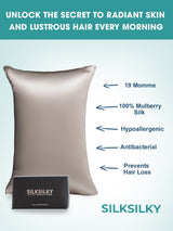[Grijs] SilkSilky-NL 19Momme Pillowcase 003