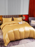 SilkSilky NL 22Momme Pure Silk Bedding Set Champagne 004