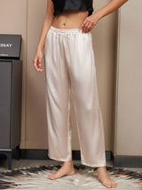 [Lichtbeige] SilkSilky-NL Women's Sleep Pants 004