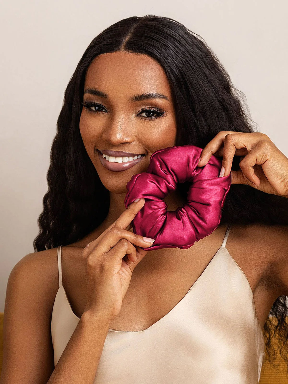 [Wijn] SilkSilky-NL Zijde Scrunchie 001