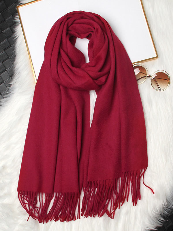 [Wijn] SilkSilky-NL Wol Scarf 004